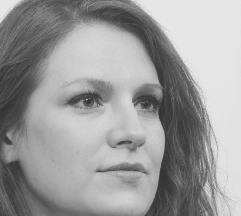 Elena Varga, program graduate now working as front-end developer